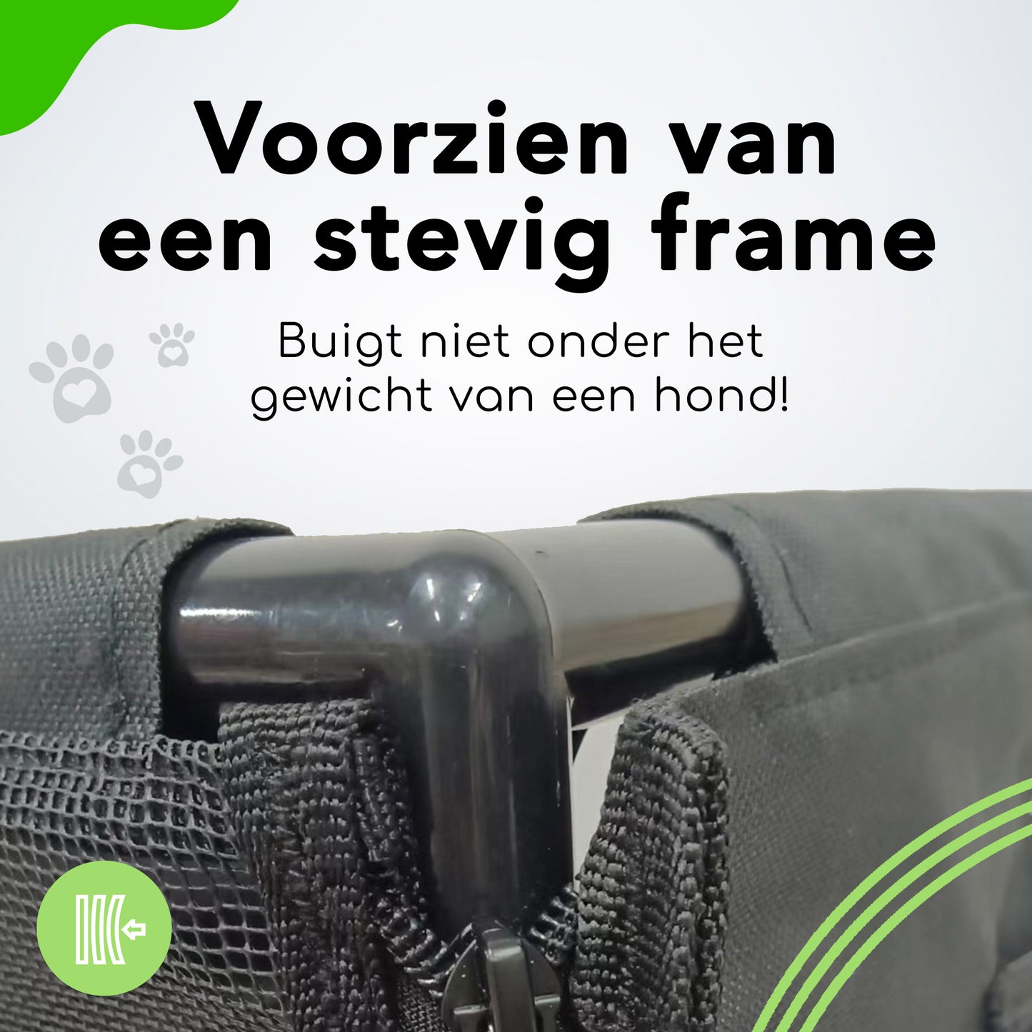 Honden Autostoel - Extra Stevig - 40x40 cm - Inclusief Autogordel - Zonder Logo