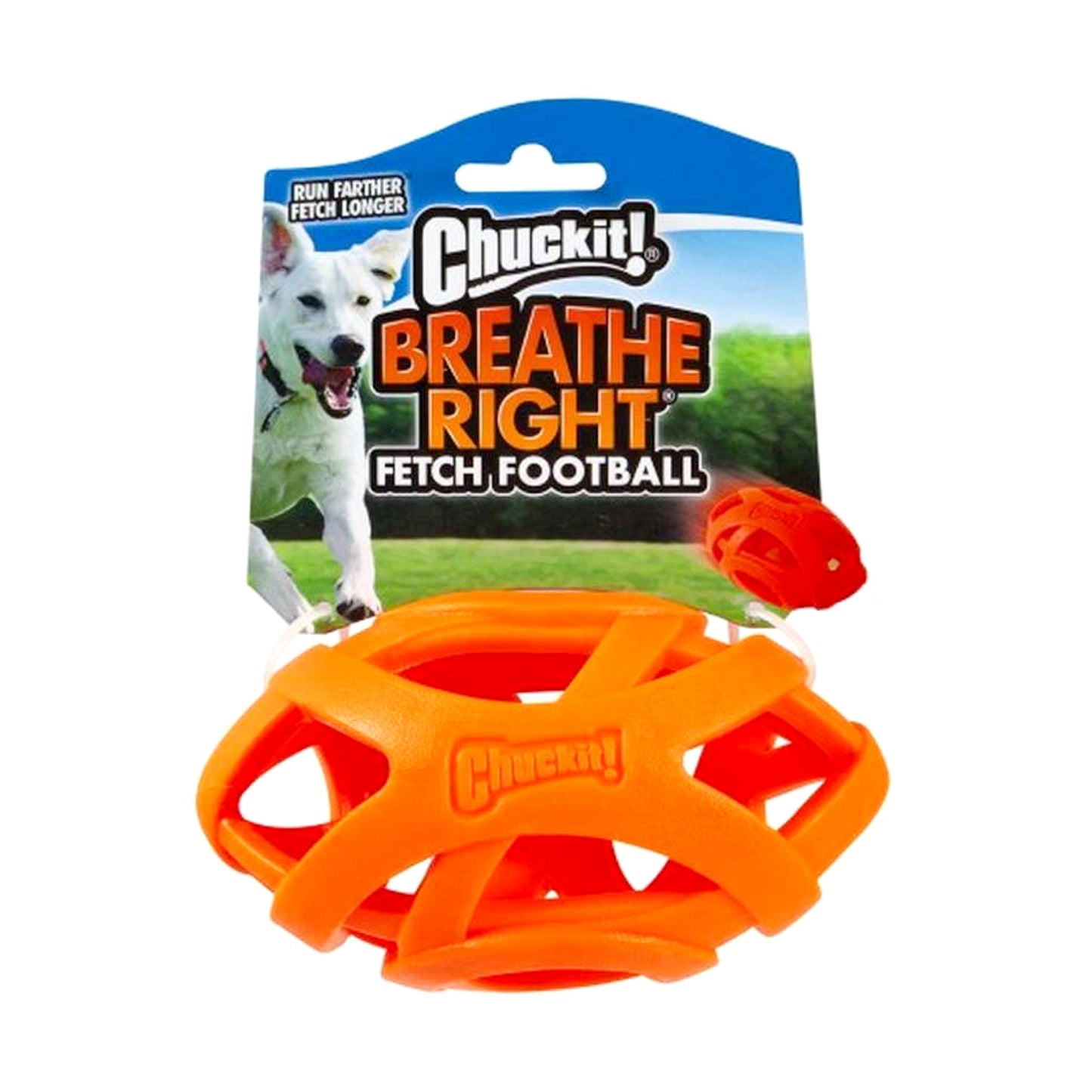 Chuckit Breathe Right - Honden Voetbal - 14 x 7 cm