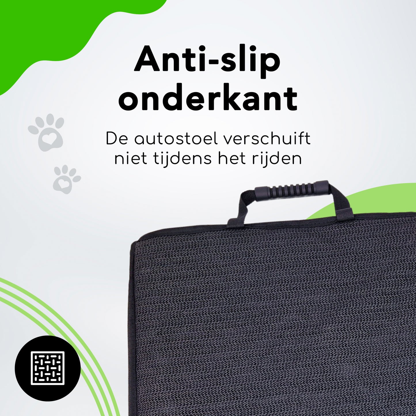 Doxie® Honden Autostoelhoes - 45 x 45 cm - Inclusief Autogordel