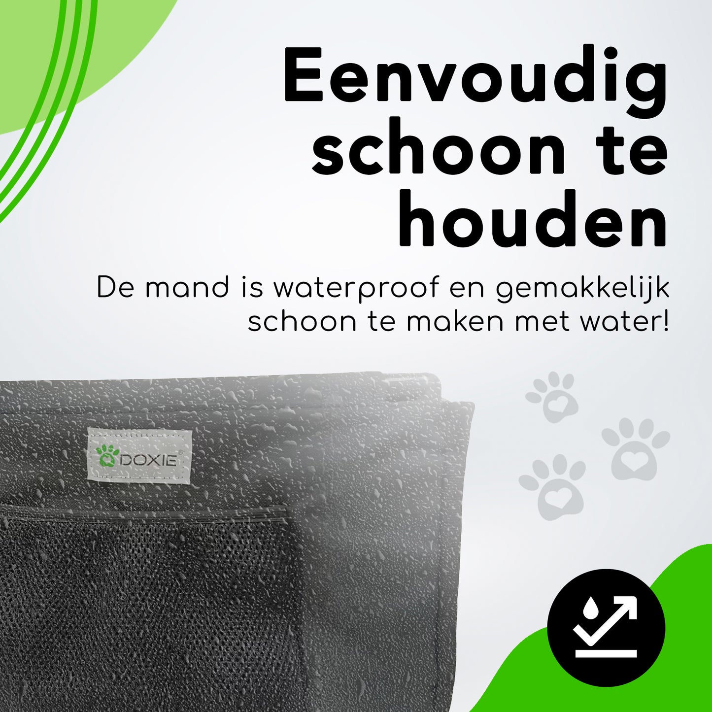 Doxie® Honden Autostoel - Extra Stevig - 40 x 40 cm - Inclusief Autogordel