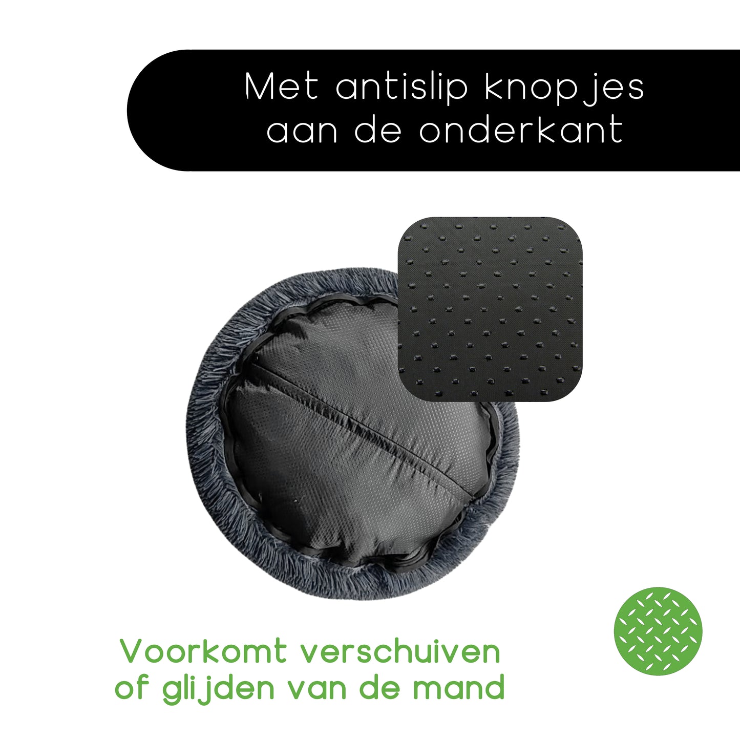 Doxie® Pluche Donutmand Met Afneembare Hoes – Aanpasbare Stevigheid