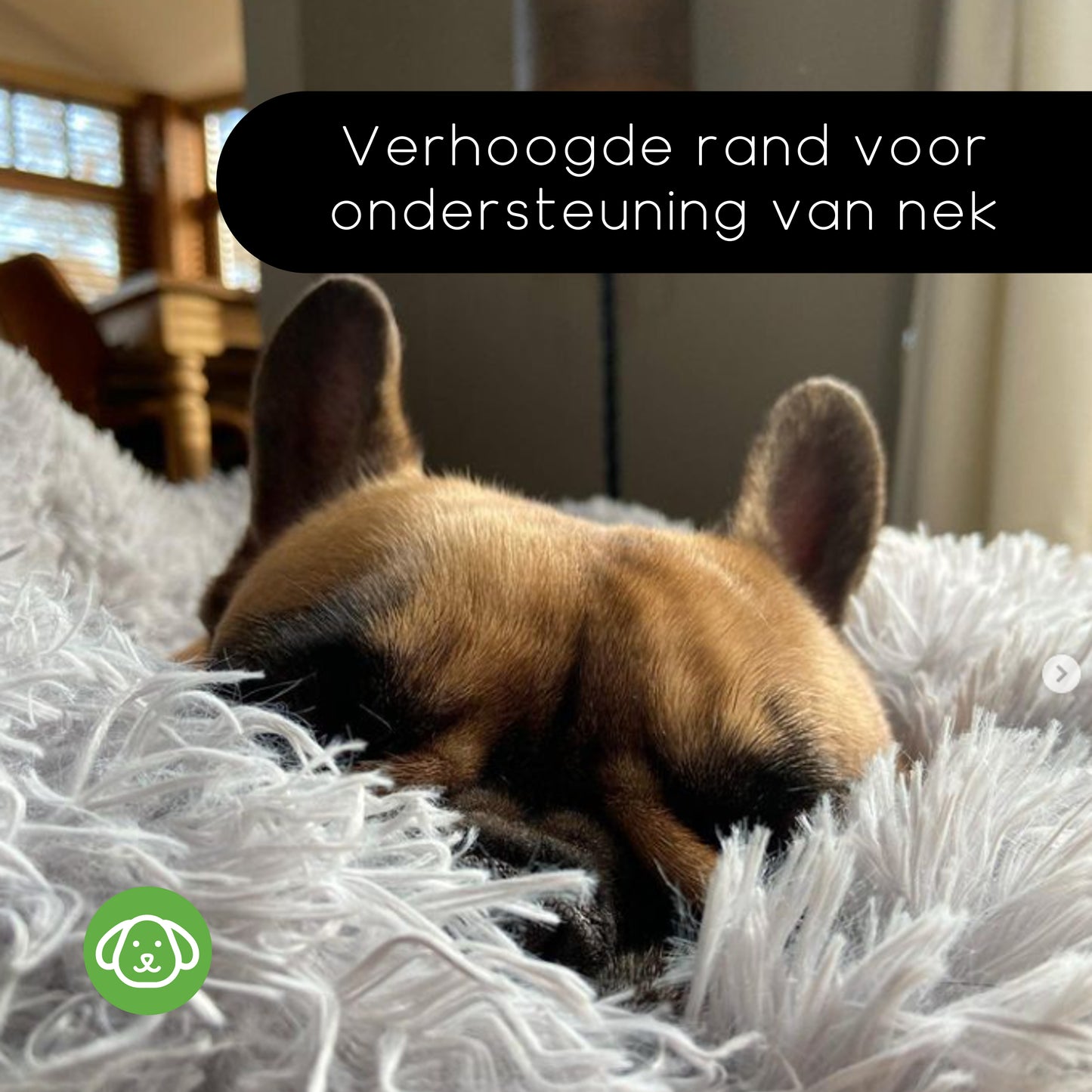 Doxie® Pluche Donutmand Met Afneembare Hoes – Aanpasbare Stevigheid