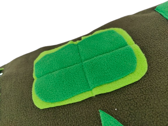 Snuffelmat - 70x47 cm - Bruin/Groen