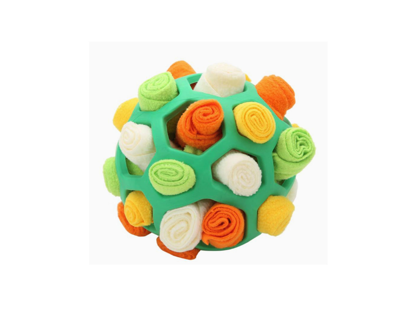 Snuffelbal - Interactief Speelgoed - Wasbaar - 13 cm