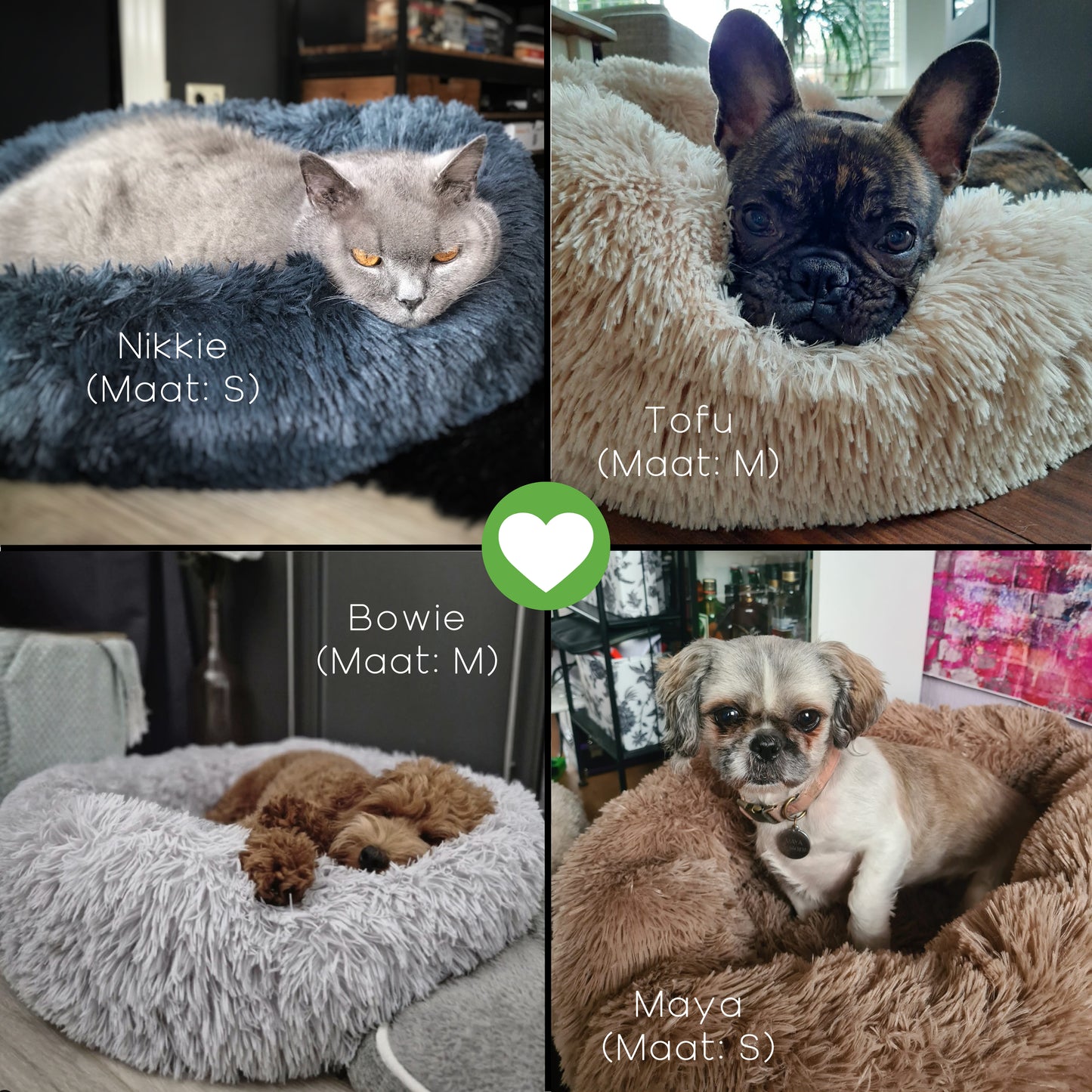 Doxie® Pluche Donutmand Met Afneembare Hoes – Aanpasbare Stevigheid