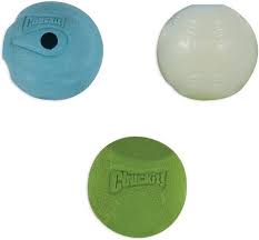 Chuckit Fetch Medley - Hondenballetjes - 3 stuks - ⌀ 5 cm - Maat: S