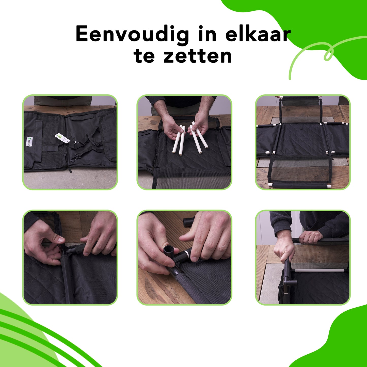 Doxie® Honden Autostoel - Extra Stevig - 40 x 40 cm - Inclusief Autogordel