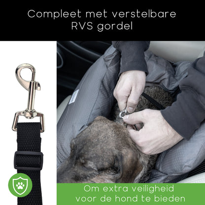 Doxie® Auto Hondenmand - Met Afneembare Hoes