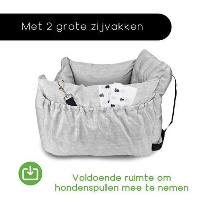 Doxie® Auto Hondenmand - Met Afneembare Hoes